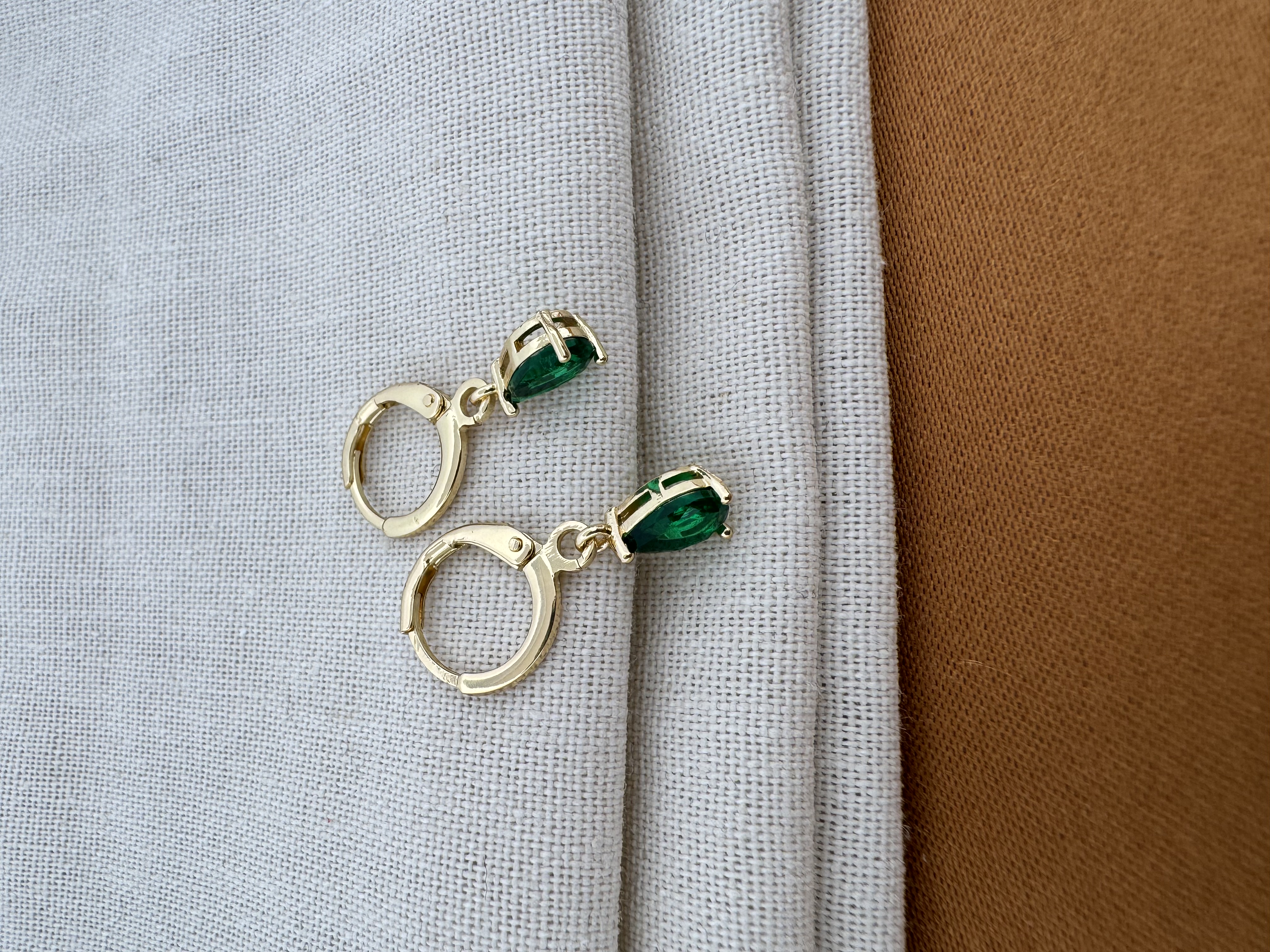 Créole Pampille Zirconium Or 18k