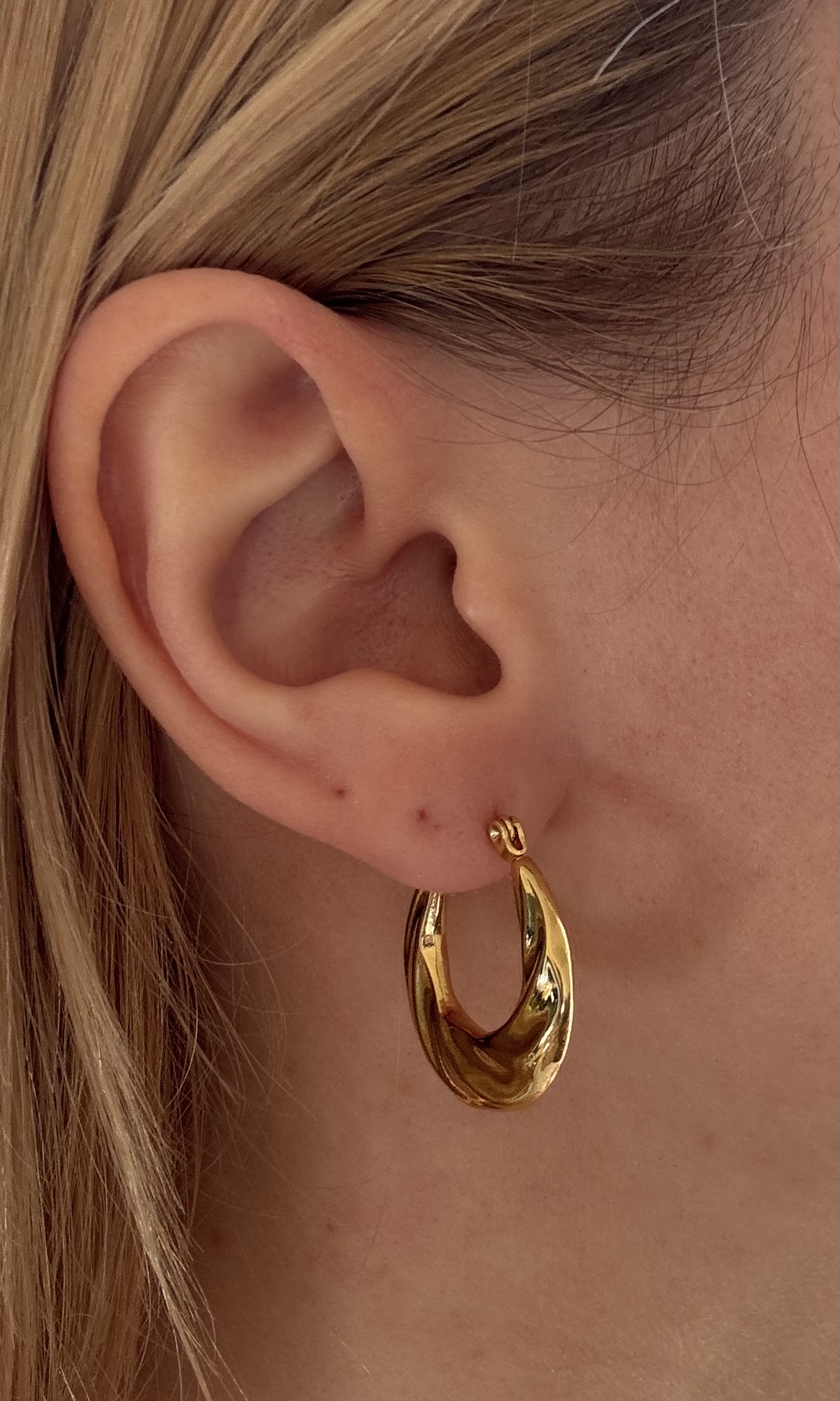 Créole Twisted & Design Or 18k