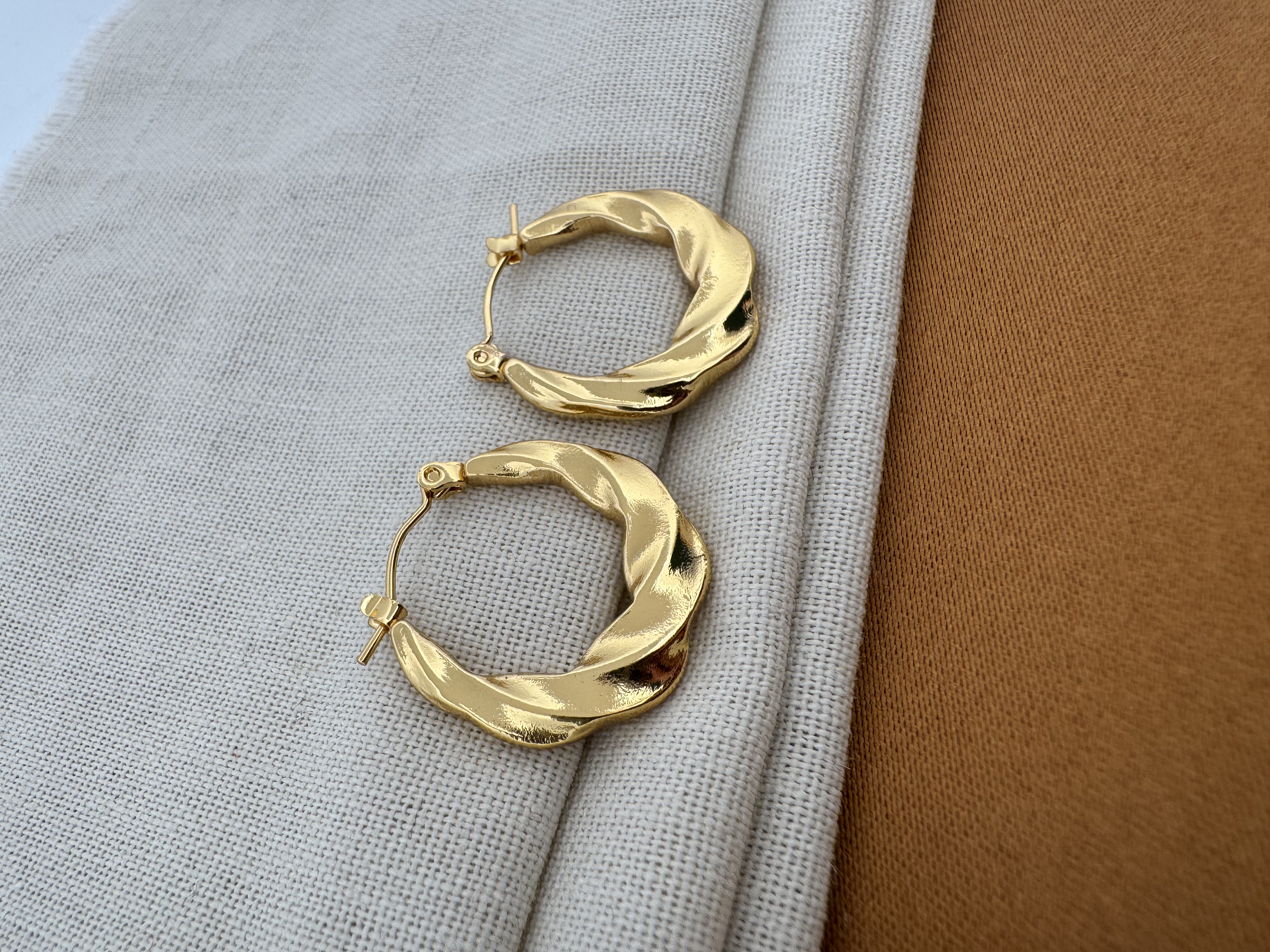 Créole Twisted & Design Or 18k