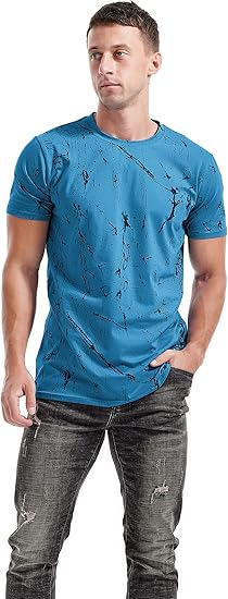 Men's Trendy Hip Hop T-Shirt - Fashionable Printed Tees