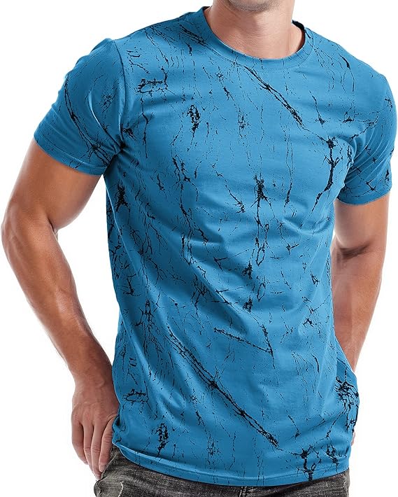 Men's Trendy Hip Hop T-Shirt - Fashionable Printed Tees