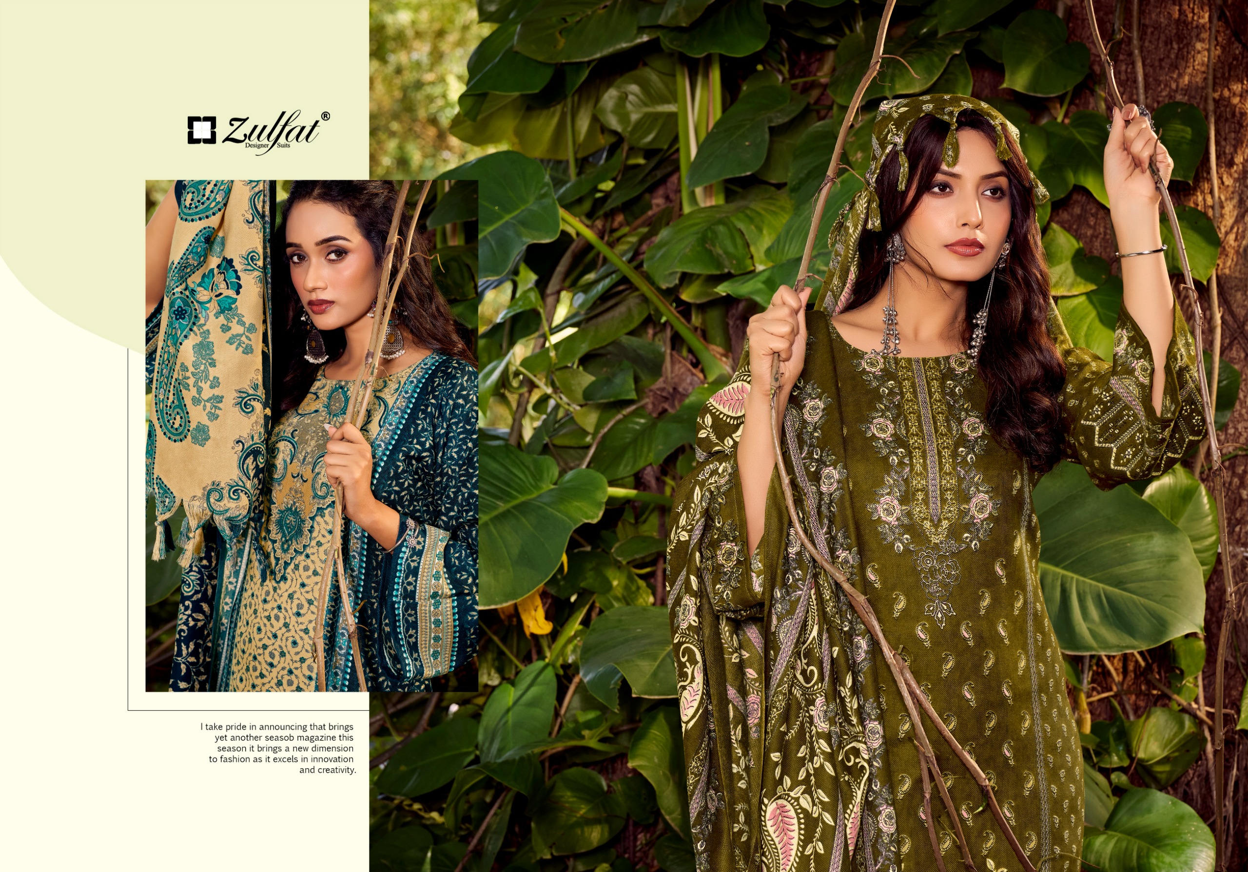Zulfat Designer Suits - NAAZ
