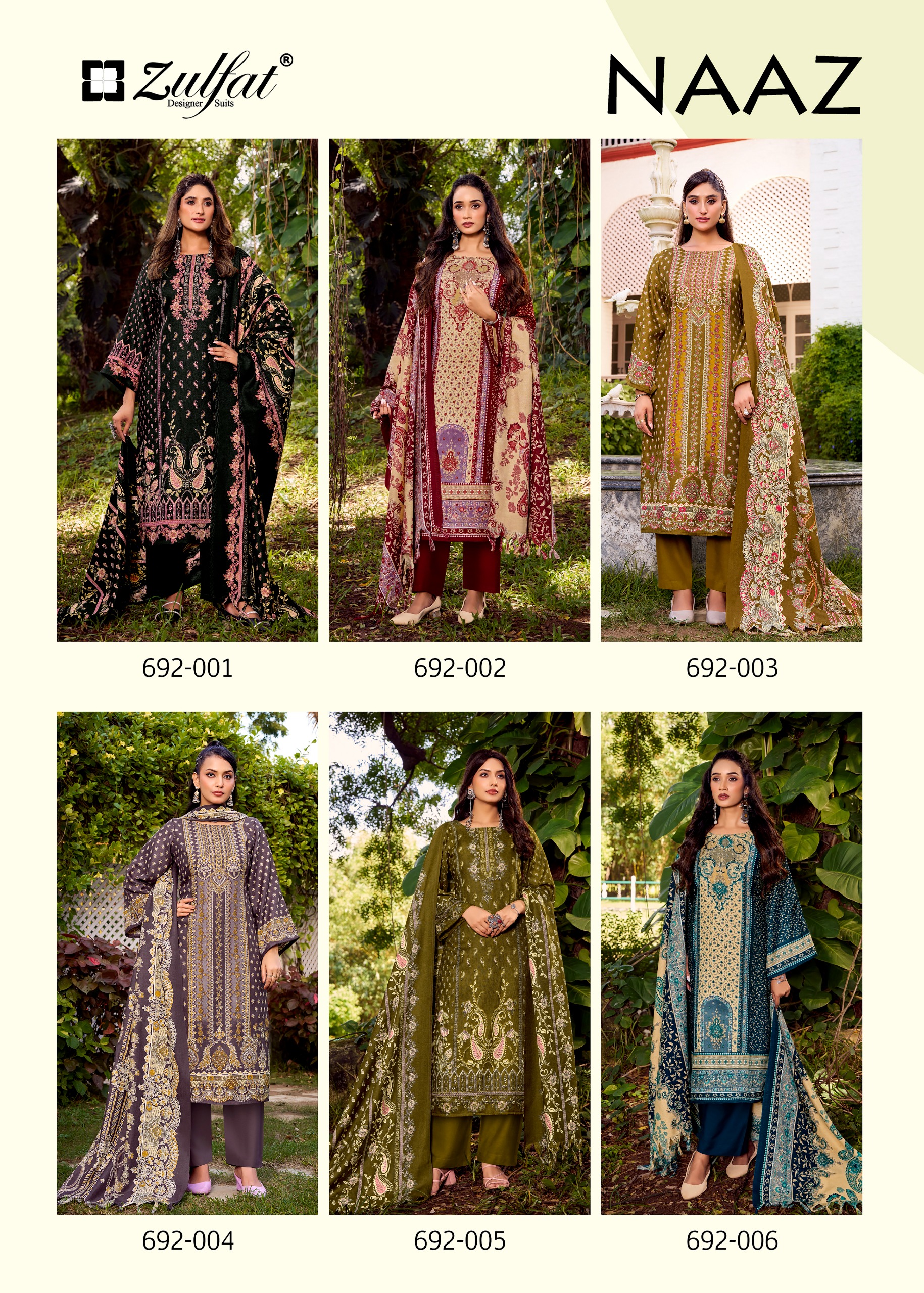 Zulfat Designer Suits - NAAZ