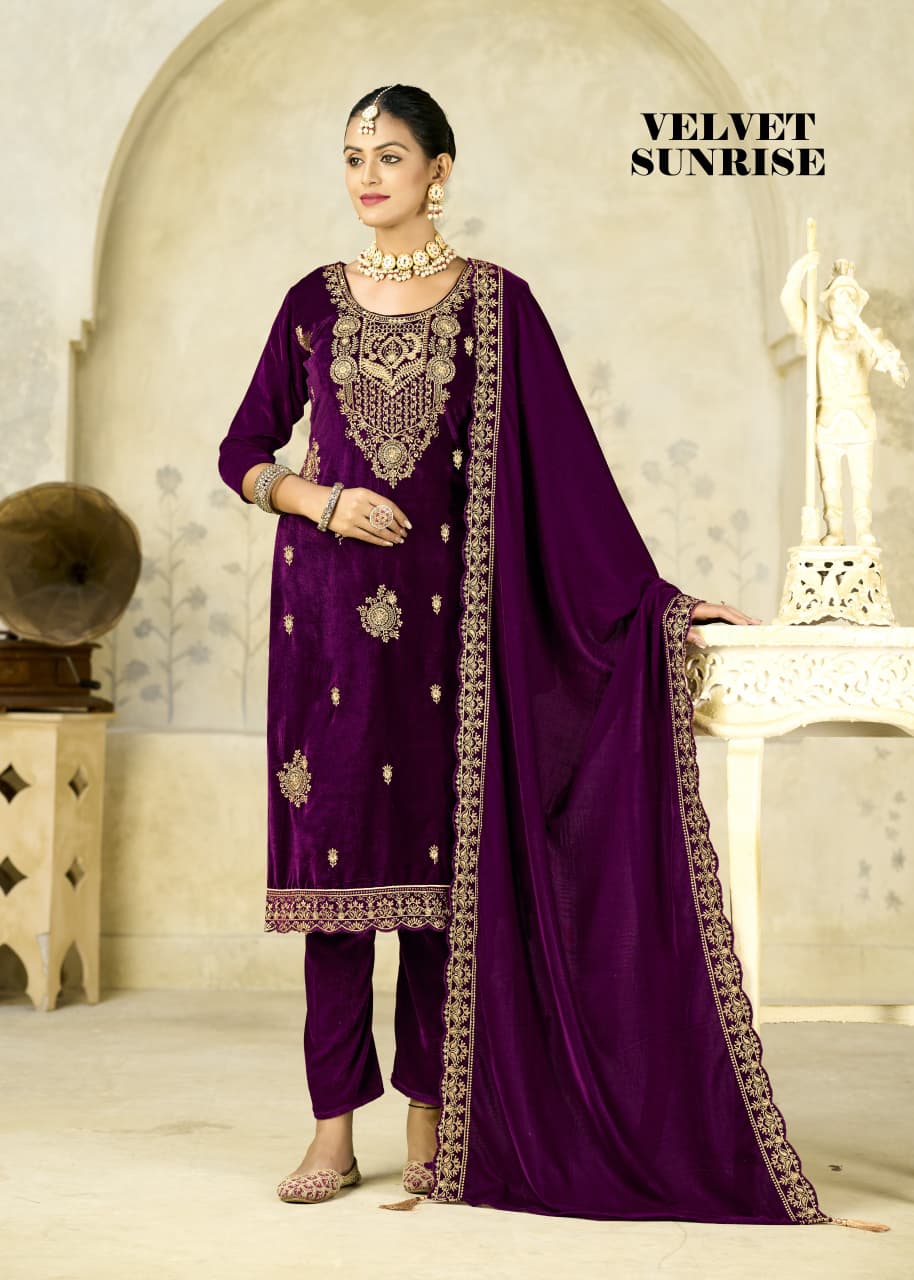 SUNRISE VELVET (winter Collection)