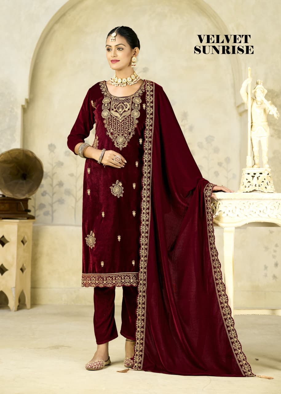 SUNRISE VELVET (winter Collection)