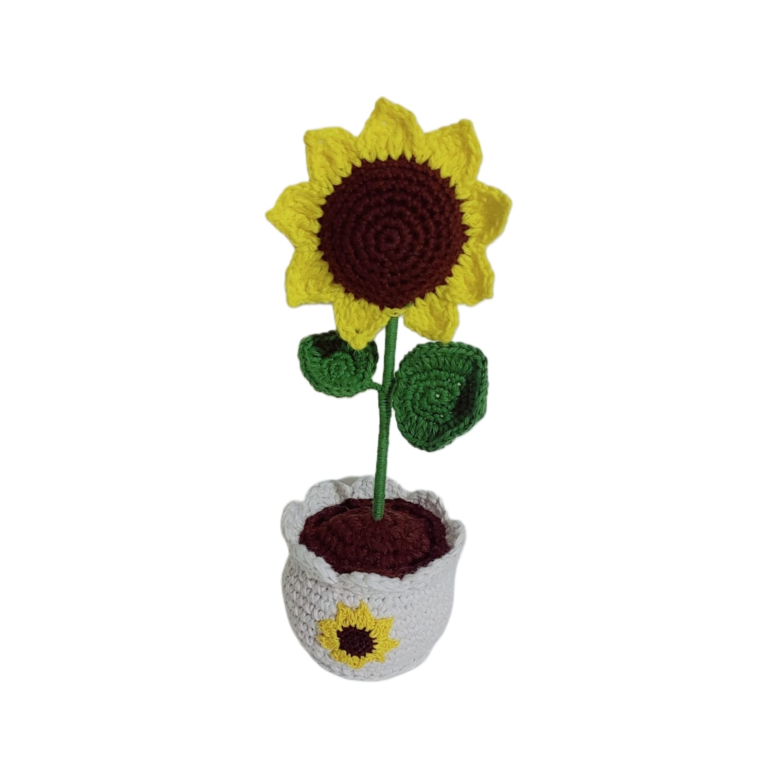 Handmade Crochet Sunflower