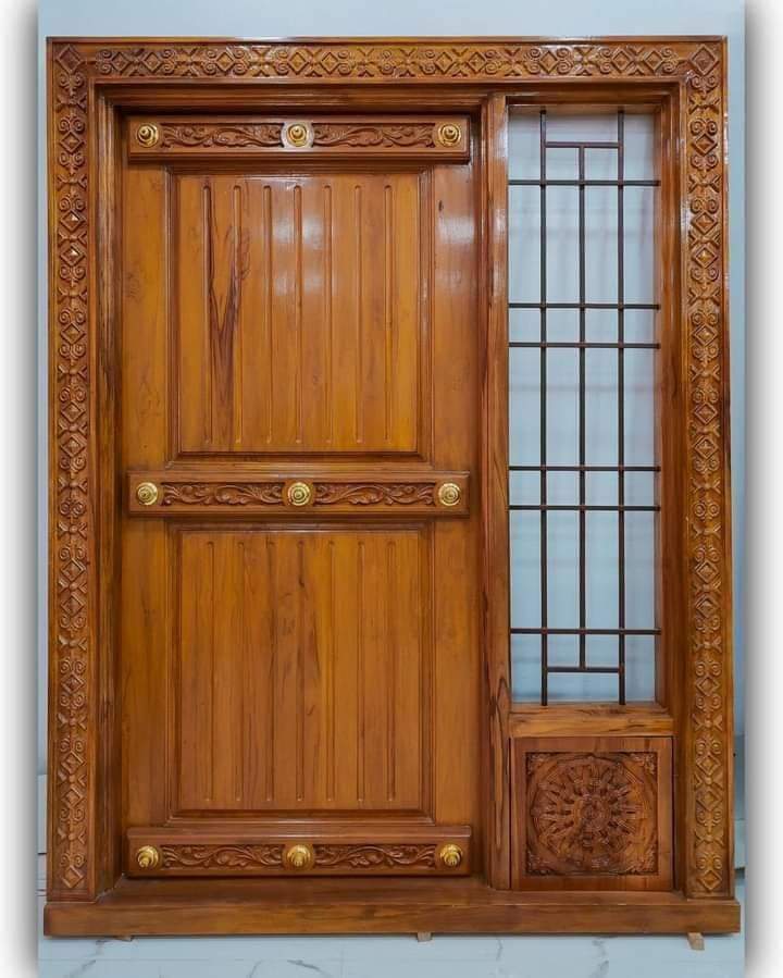 Handcrafted Wooden Main Door