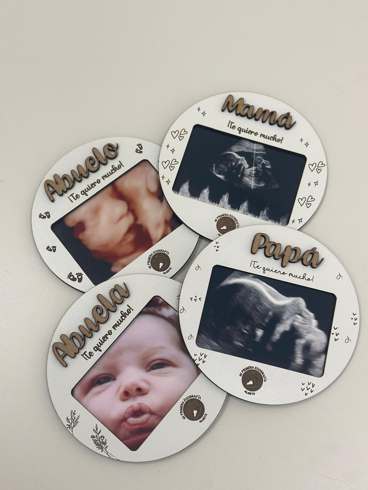 Portarretratos personalizados para ecografías