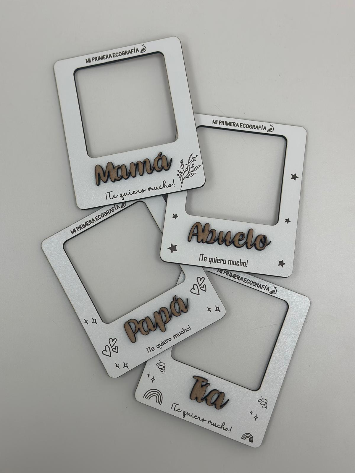 Marcos personalizados para ecografías