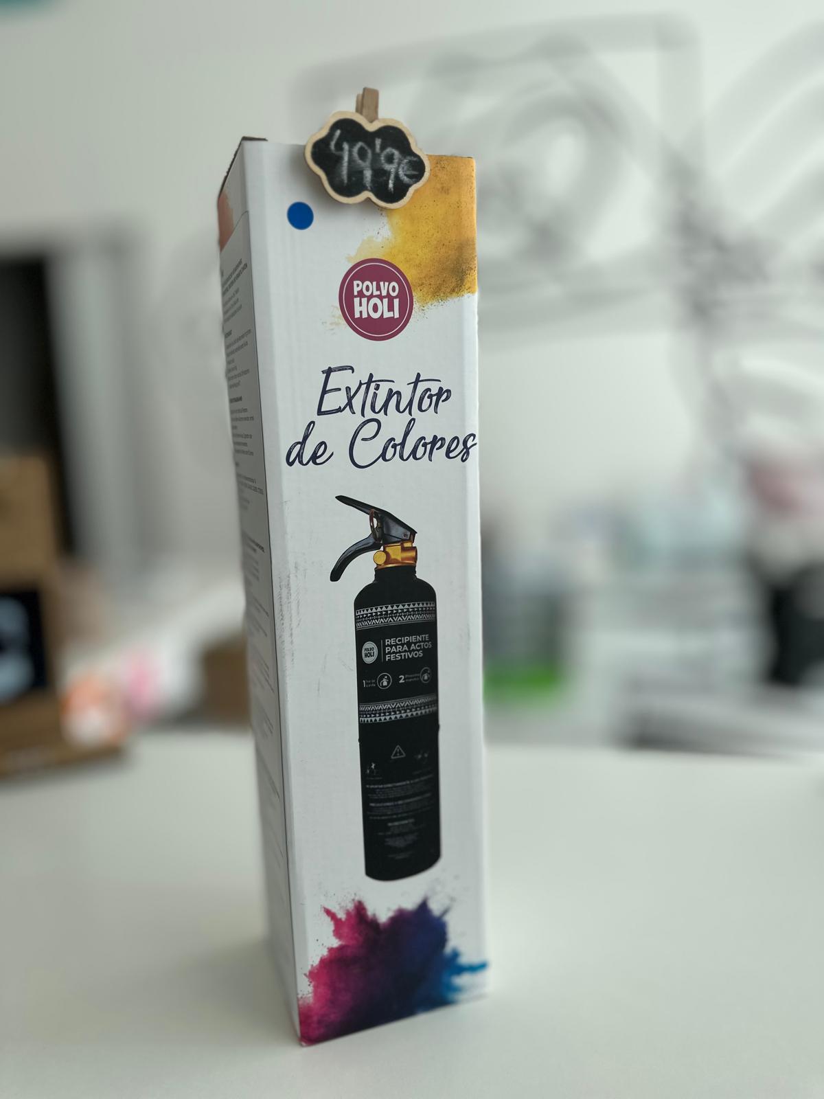 Extintor de colores (niño)