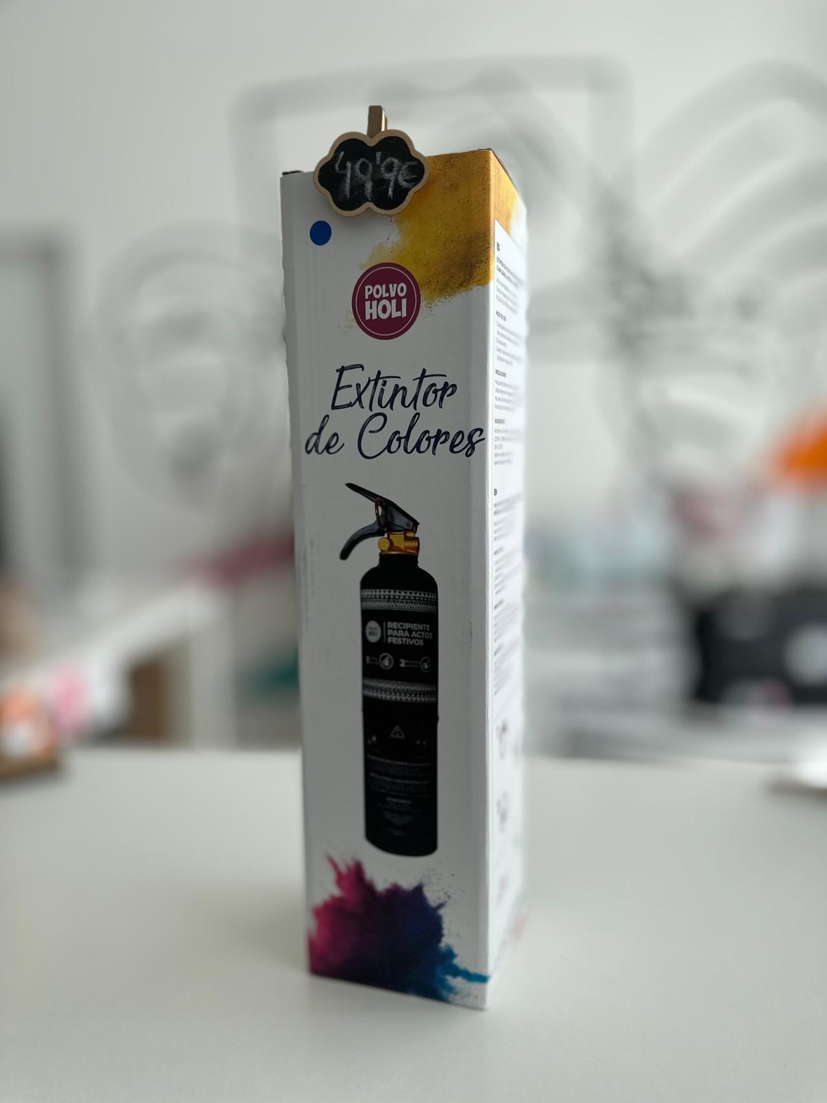 Extintor de colores (niño)