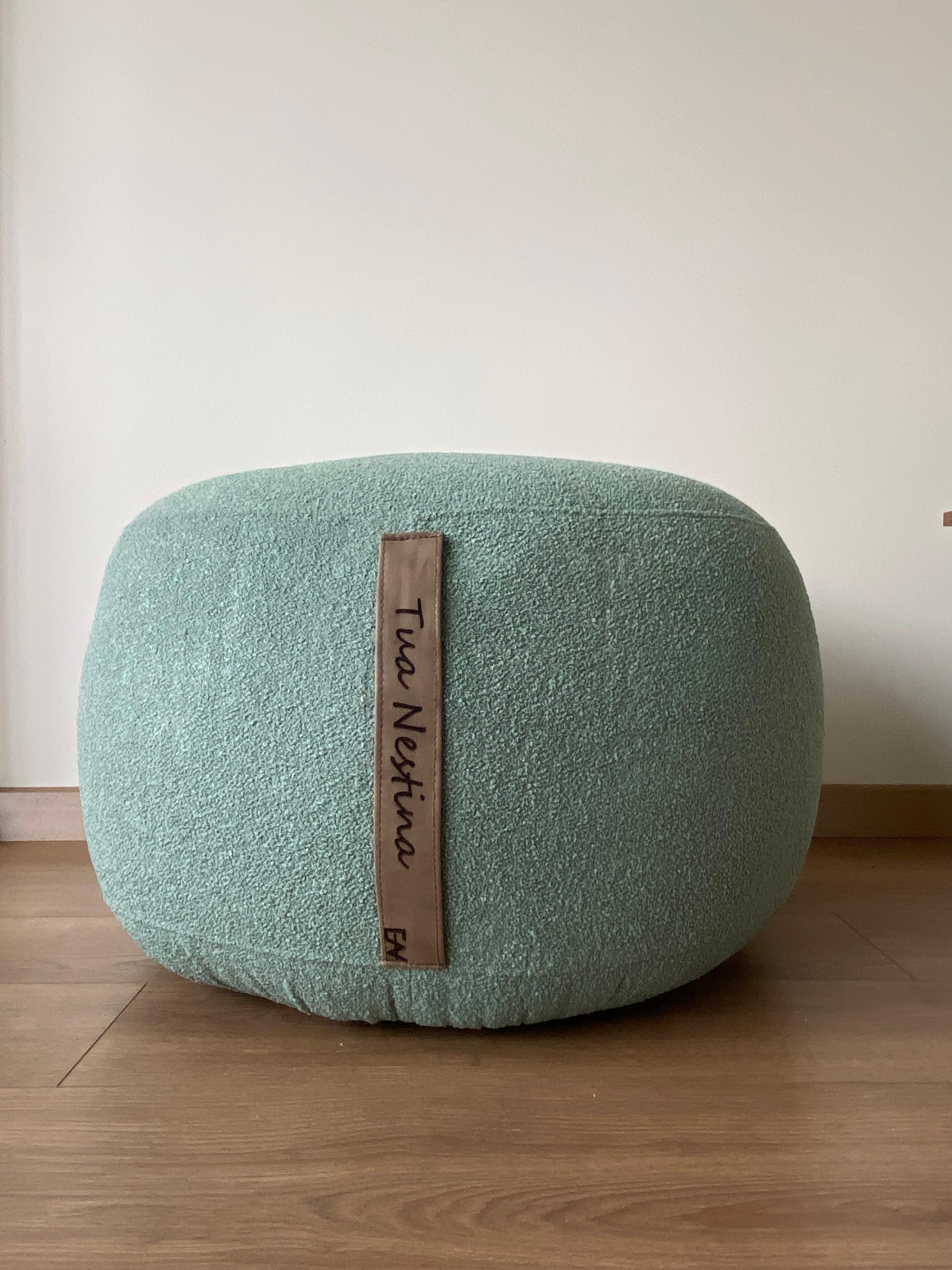 Nestina Su Yeşili Puf