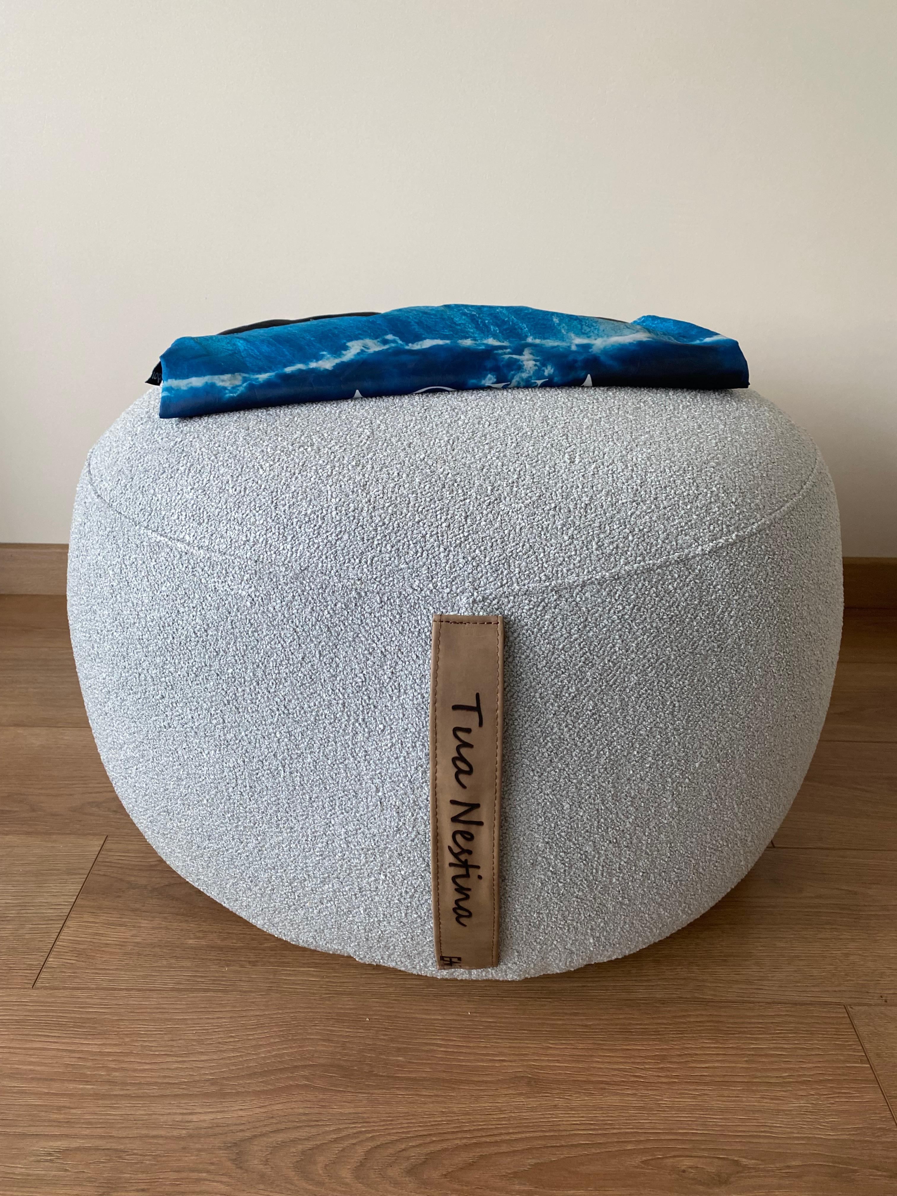 Nestina Buz Mavisi Puf