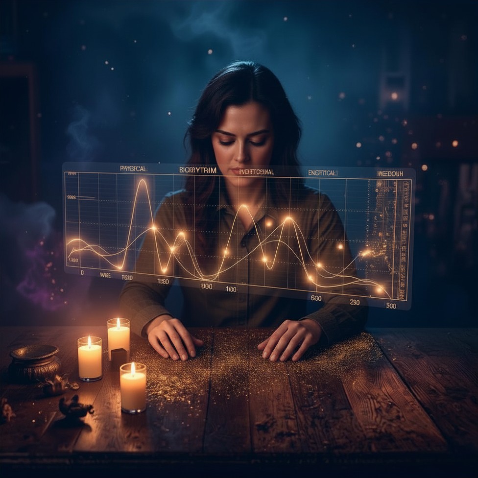 Santykių pulsas: pilna visų bioritmų suderinamumo analizė (Balso įrašas + PDF)