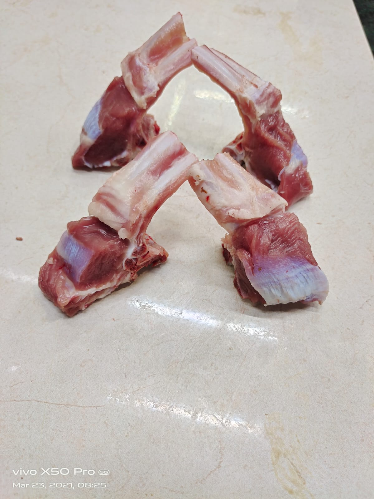 fresh mutton curry chops