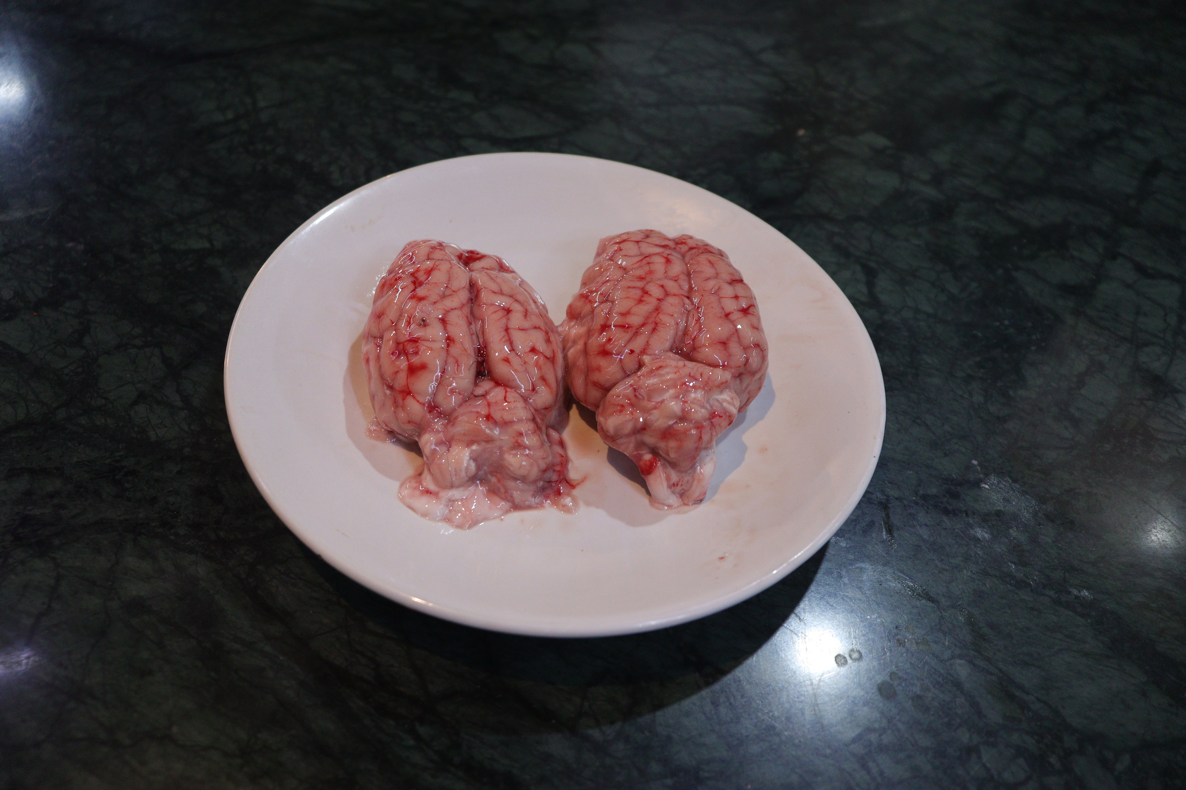 fresh mutton brain