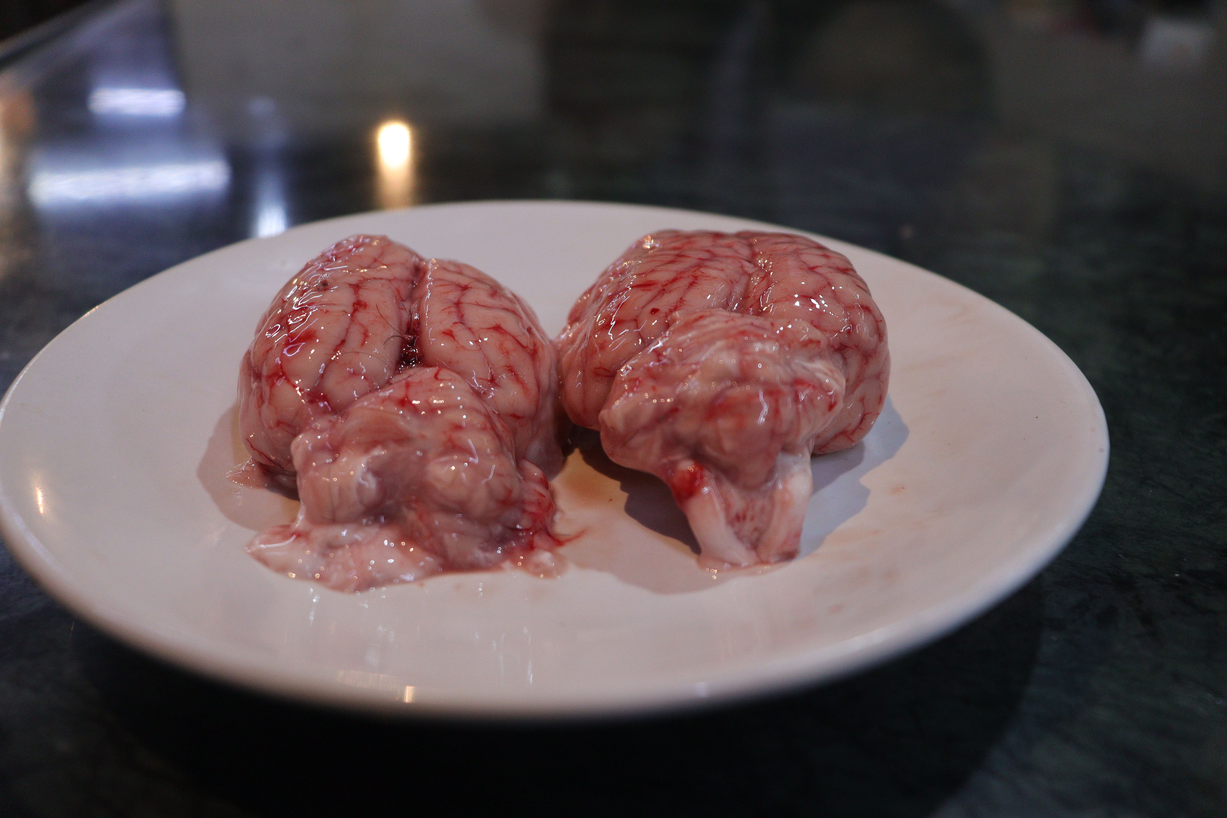 fresh mutton brain