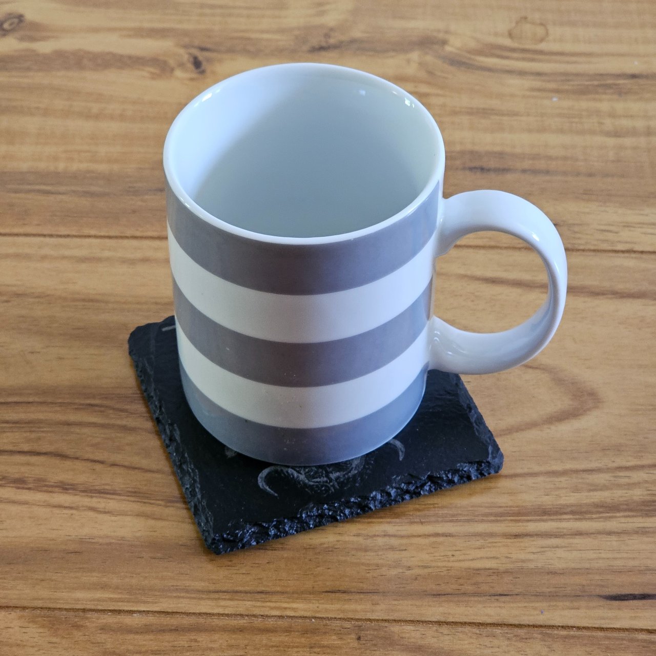 Springbok engraved Slate Coasters x 2 (South African Rugby)