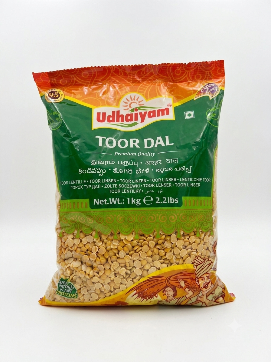 Udhaiyam Toor Dal (1kg)