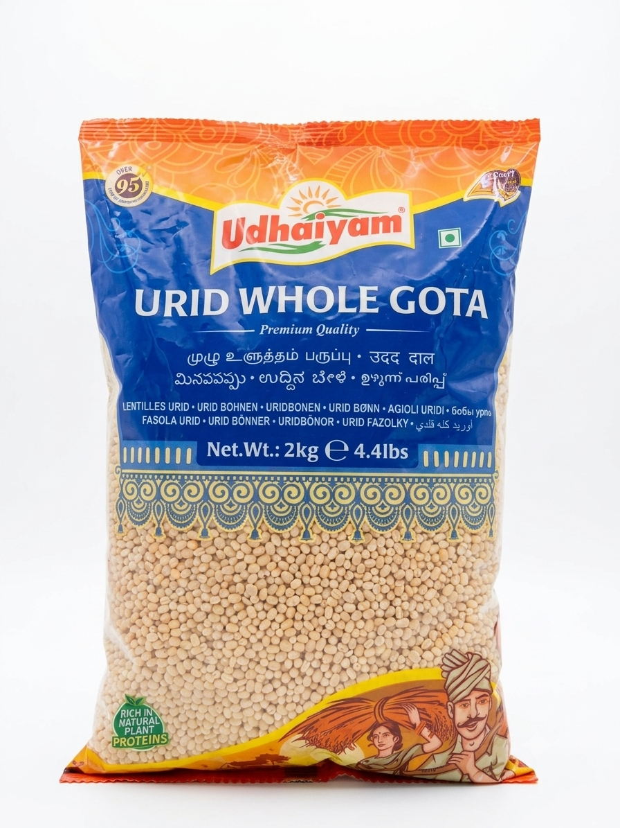 Udhaiyam Urid Whole Gota (2kg)