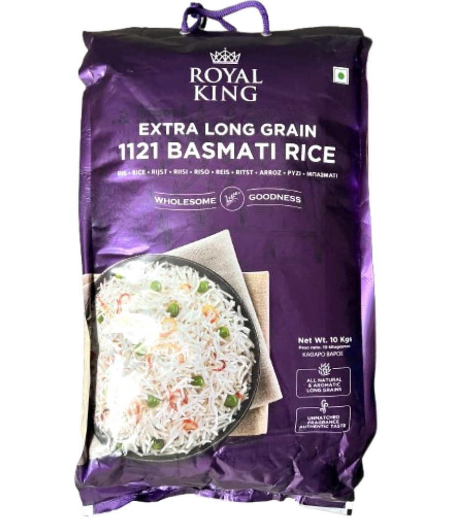 Royal King Extra Long Basmati Rice (10kg)