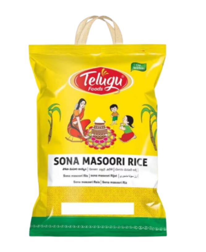 Telugu Foods Sona Masoori Rice (10kg)