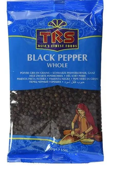 TRS Black Pepper Whole (100g)