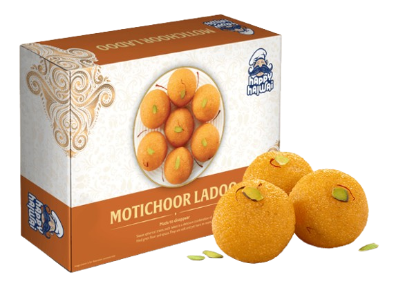Happy Halwai Motichor Ladoo (500g)
