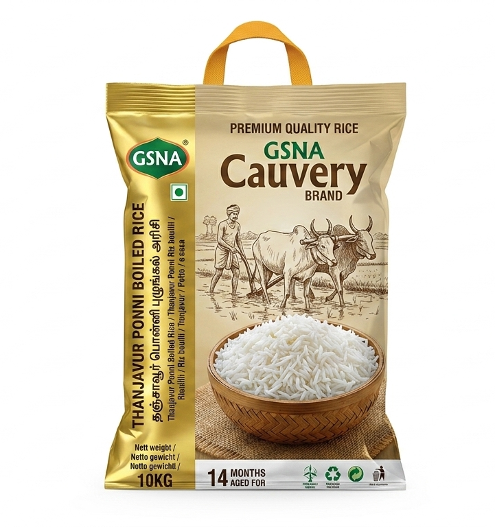 Cauvery Thanjavur Ponni Boiled Rice (10kg)