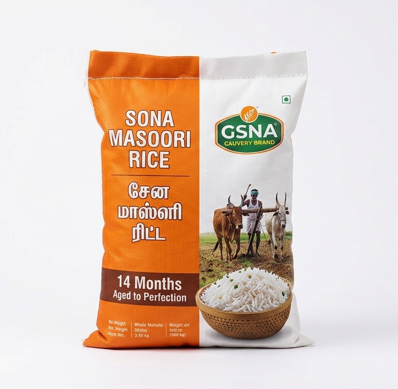 Cauvery Sona Masoori Rice (10kg)