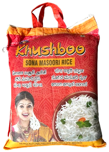 Khushboo Sona Masoori Rice (5kg)