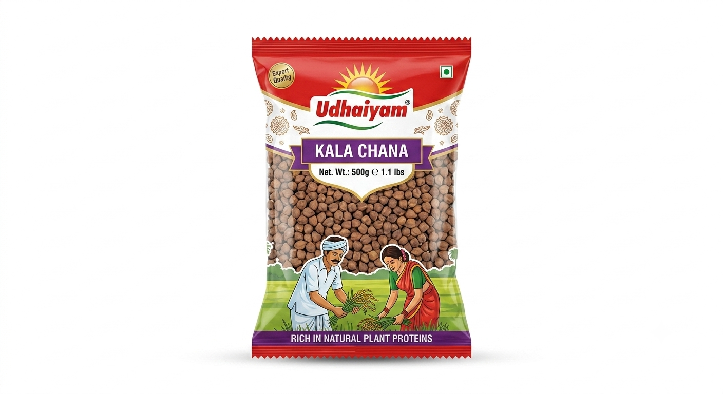 Udhaiyam Kala Chana (500g)