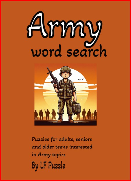 Army Word Search