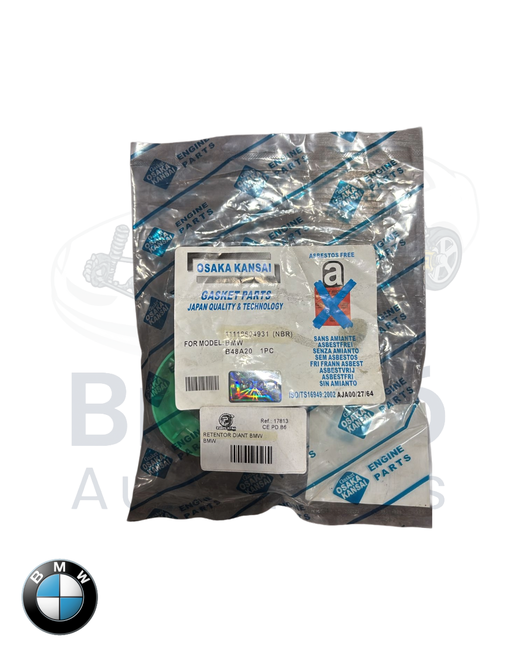 Retentor da Polia Dianteira Original BMW