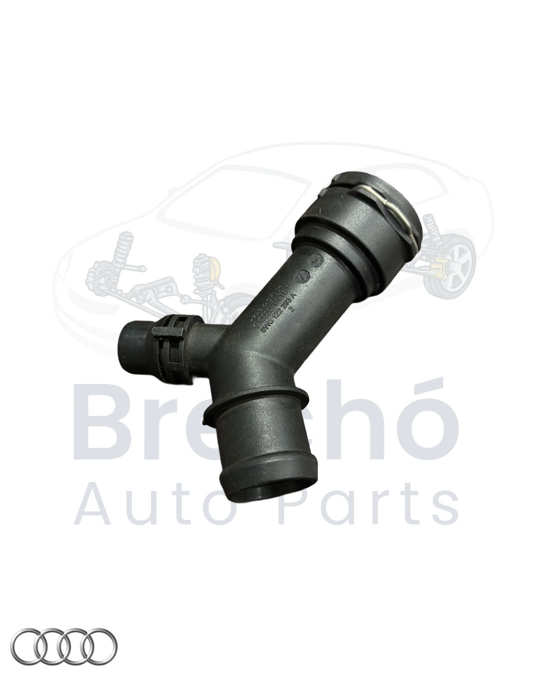 Conexão D Água Y Valvula Termo Audi Original