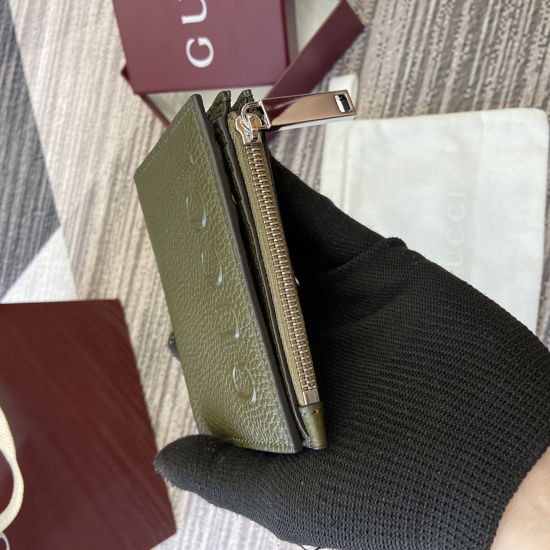 【835076 Green Full Leather】gucci GG Marmont