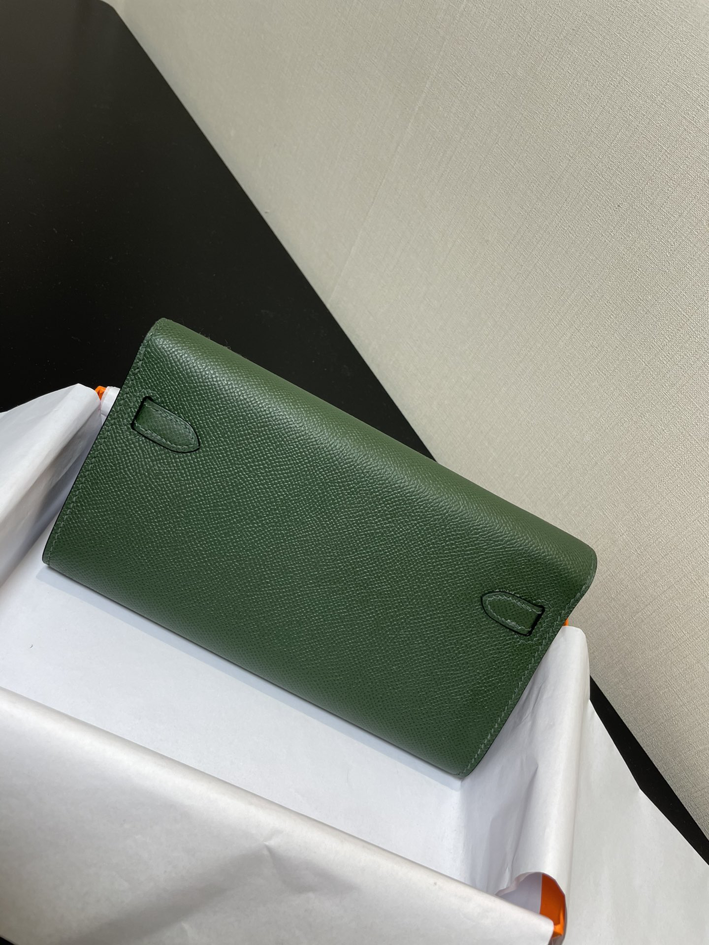Hermès Kelly Messenger Bag green