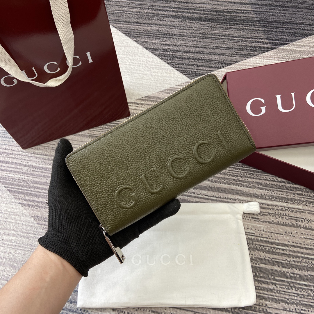 【835120 Green Full Leather】gucci GG Marmont