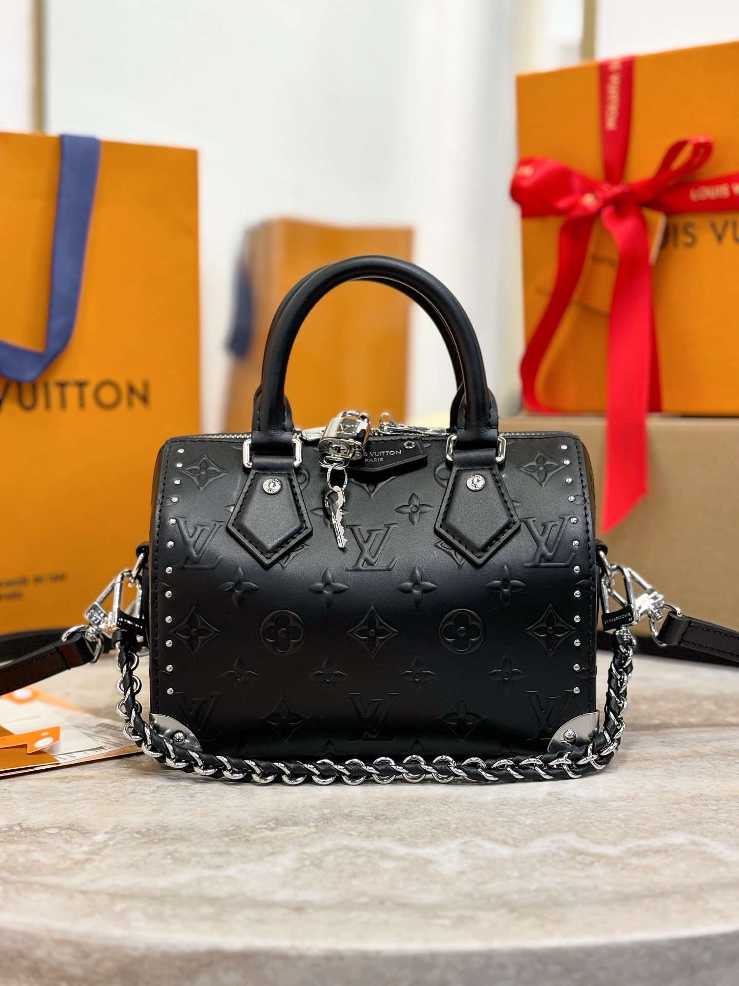 【 M14575 】LV Speedy Monogram Bold Speedy 20 Trunk handbag