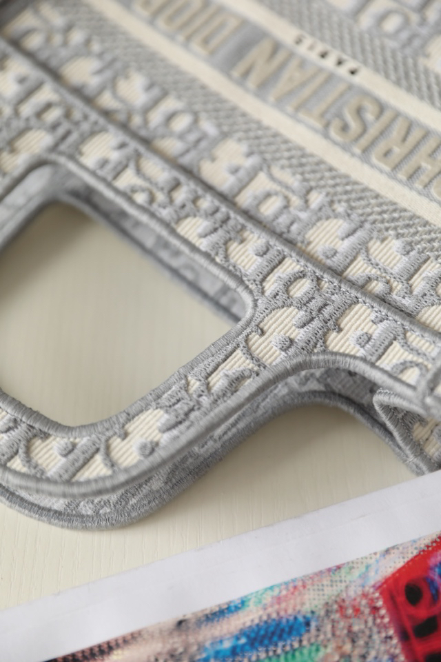 DIOR Book Tote Old-fashioned pattern D-86