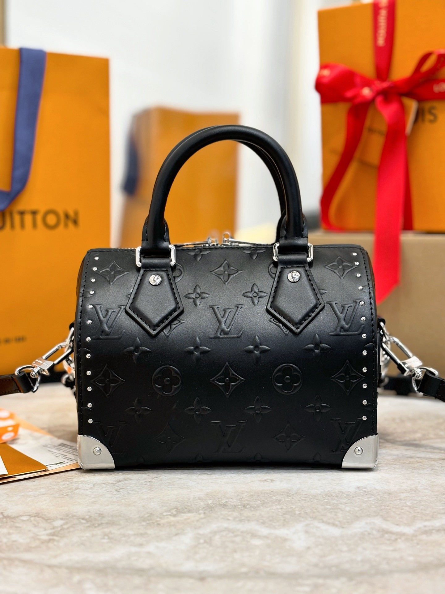【 M14575 】LV Speedy Monogram Bold Speedy 20 Trunk handbag