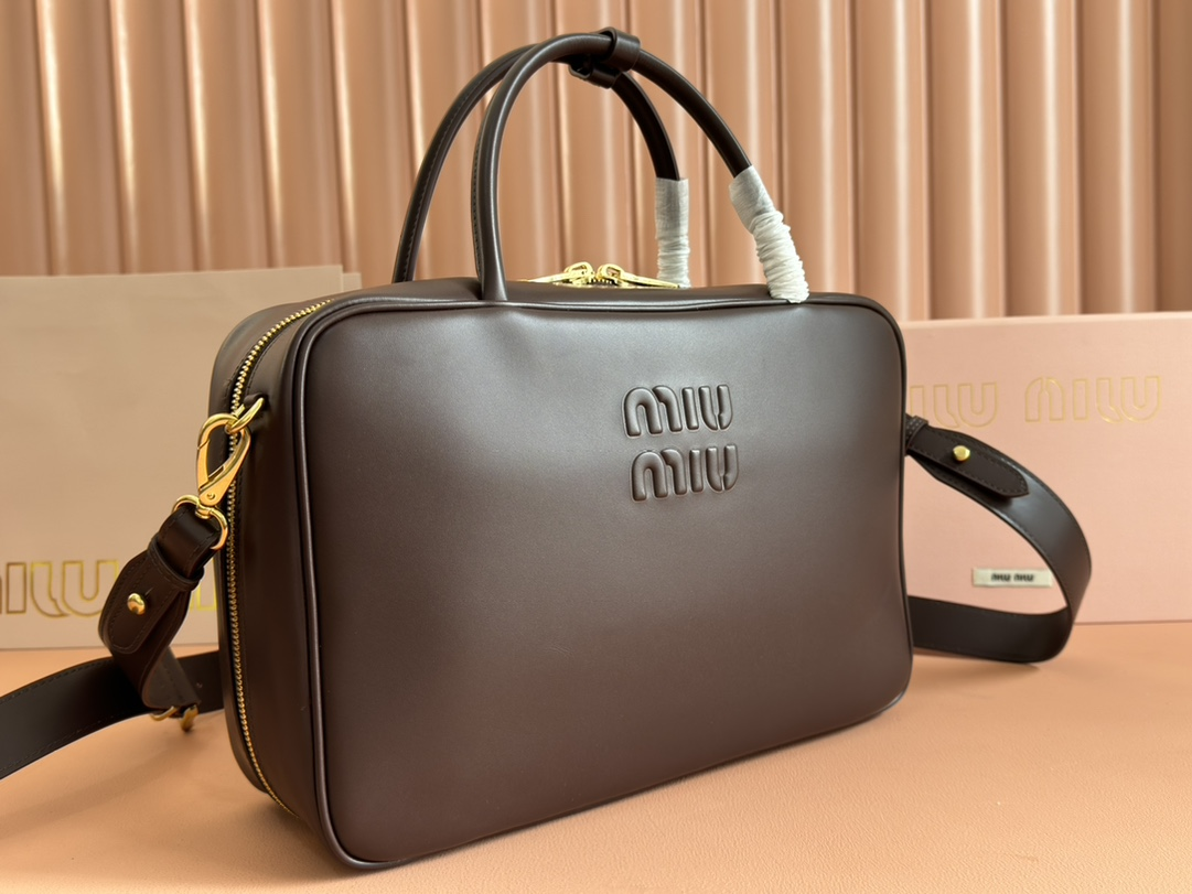 【 5BB117 Brown 】miumiu beau