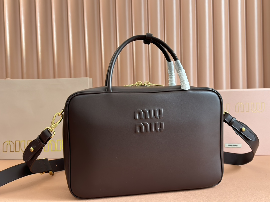 【 5BB117 Brown 】miumiu beau