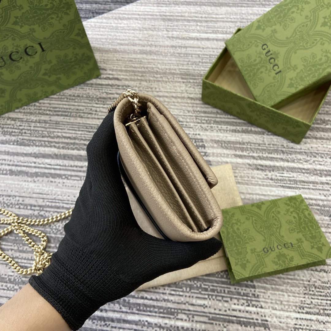 【652681 Grey Lychee Pattern Cowhide】gucci Jackie 1961