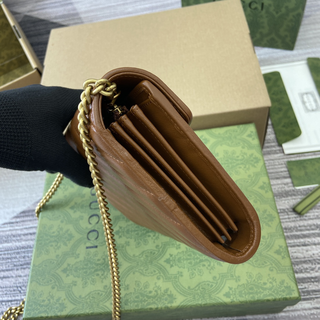 【474575 Coffee color】gucci GG Marmont