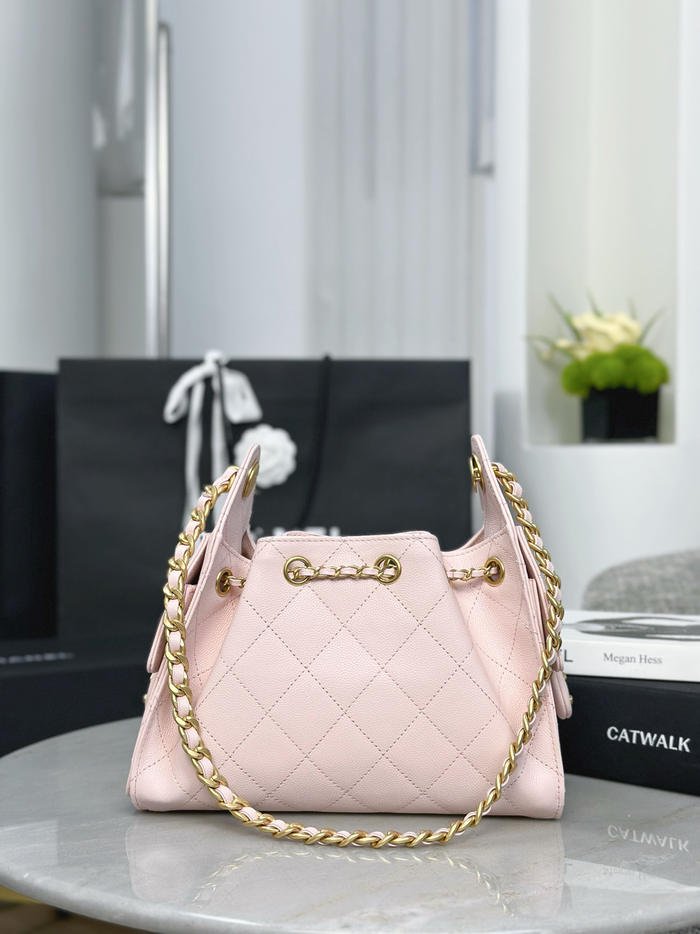 Chanel 25 bag mini in pink