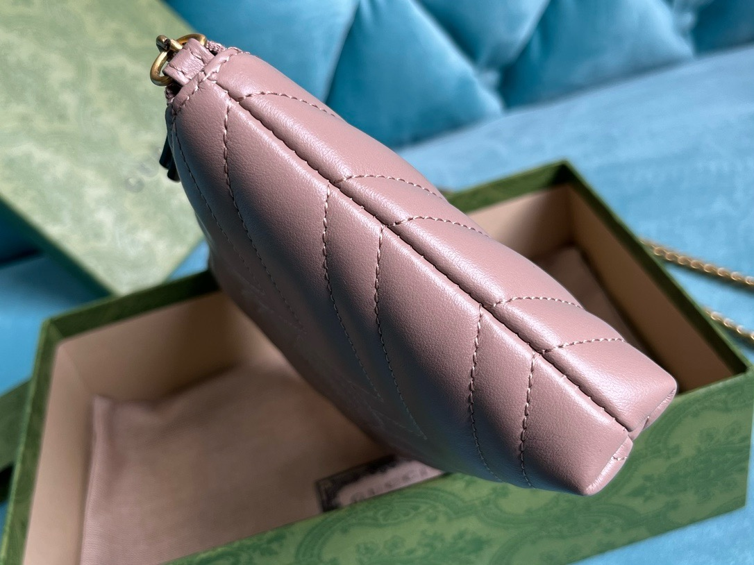 【443447 Milk Tea Color Full Leather】gucci GG Marmont