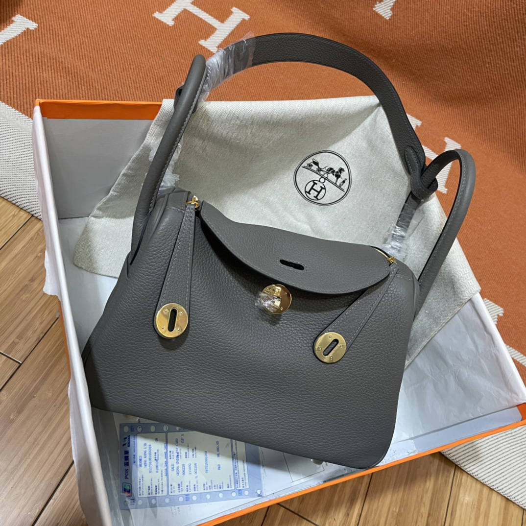Hermès Lindy 26 30 gray