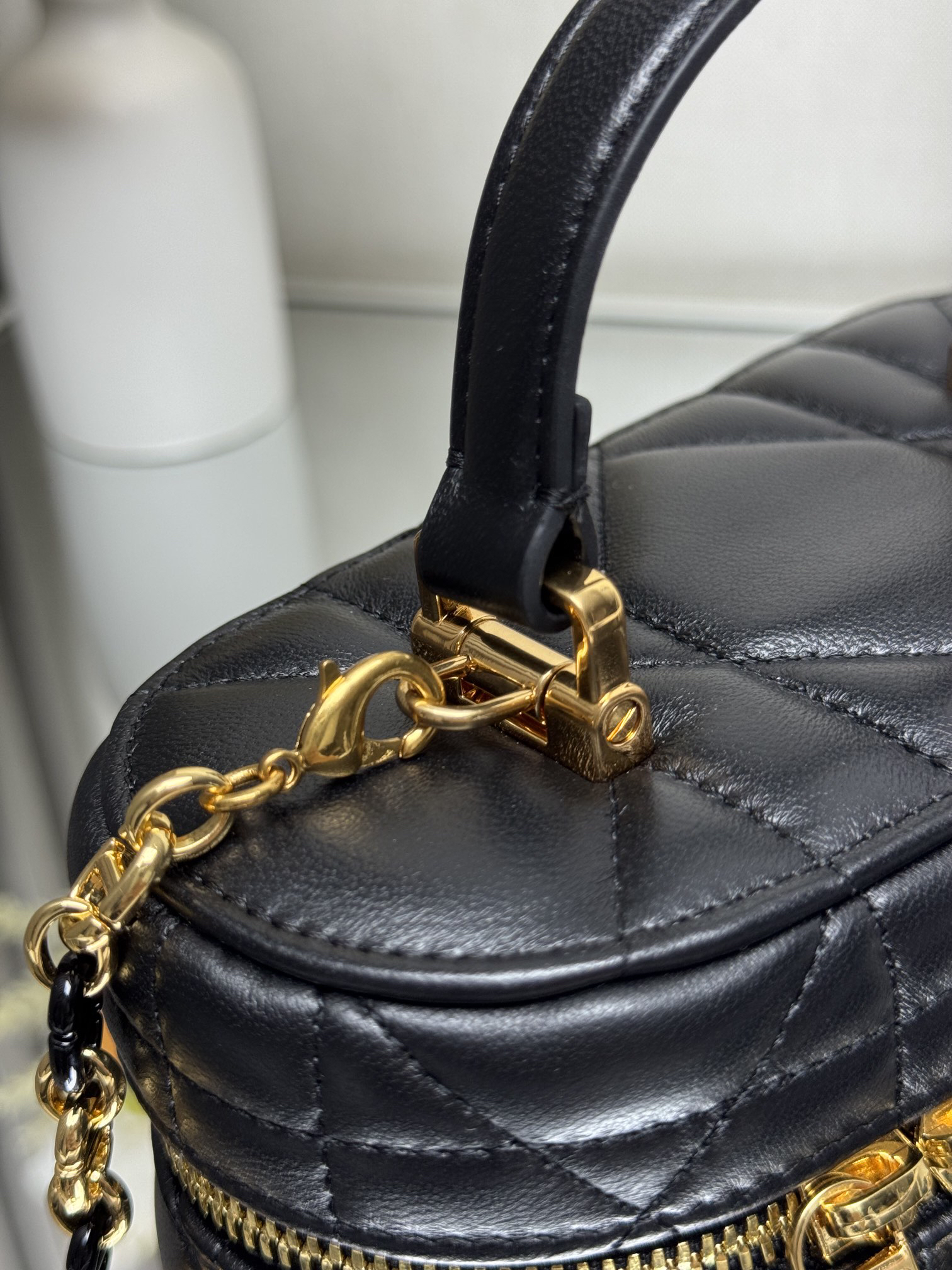 DIOR 30 Montaigne Mini Vanity Case 0820 black