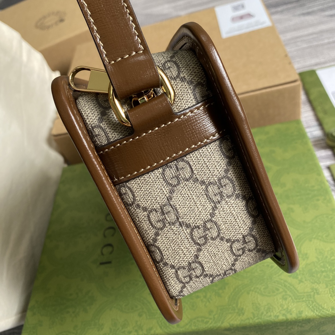 【658572 Brown PVC】gucci GG Marmont